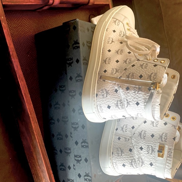 MEN’S MCM VISETTOS sneakers 👟 - Picture 4 of 4